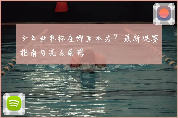 今年世界杯在哪里举办?最新观赛指南与亮点前瞻